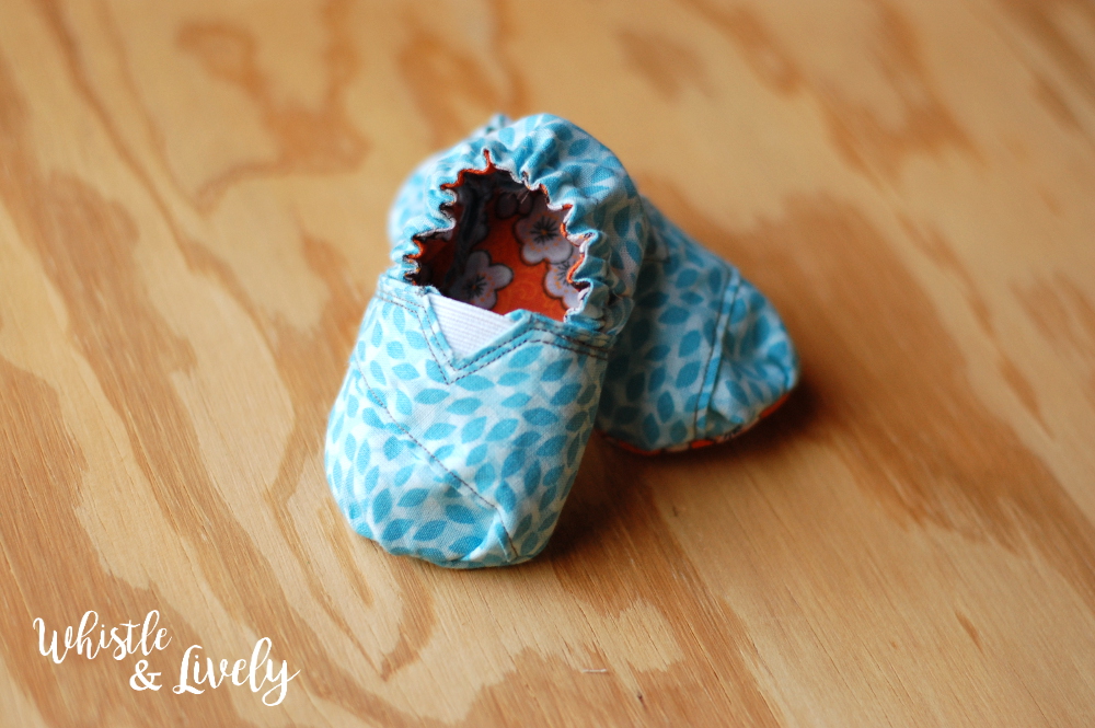 Tom's Inspired Baby Shoes - Sew your Little One these adorable little baby shoes, inspired by Tom's! With practice, anyone can make these cute shoes!