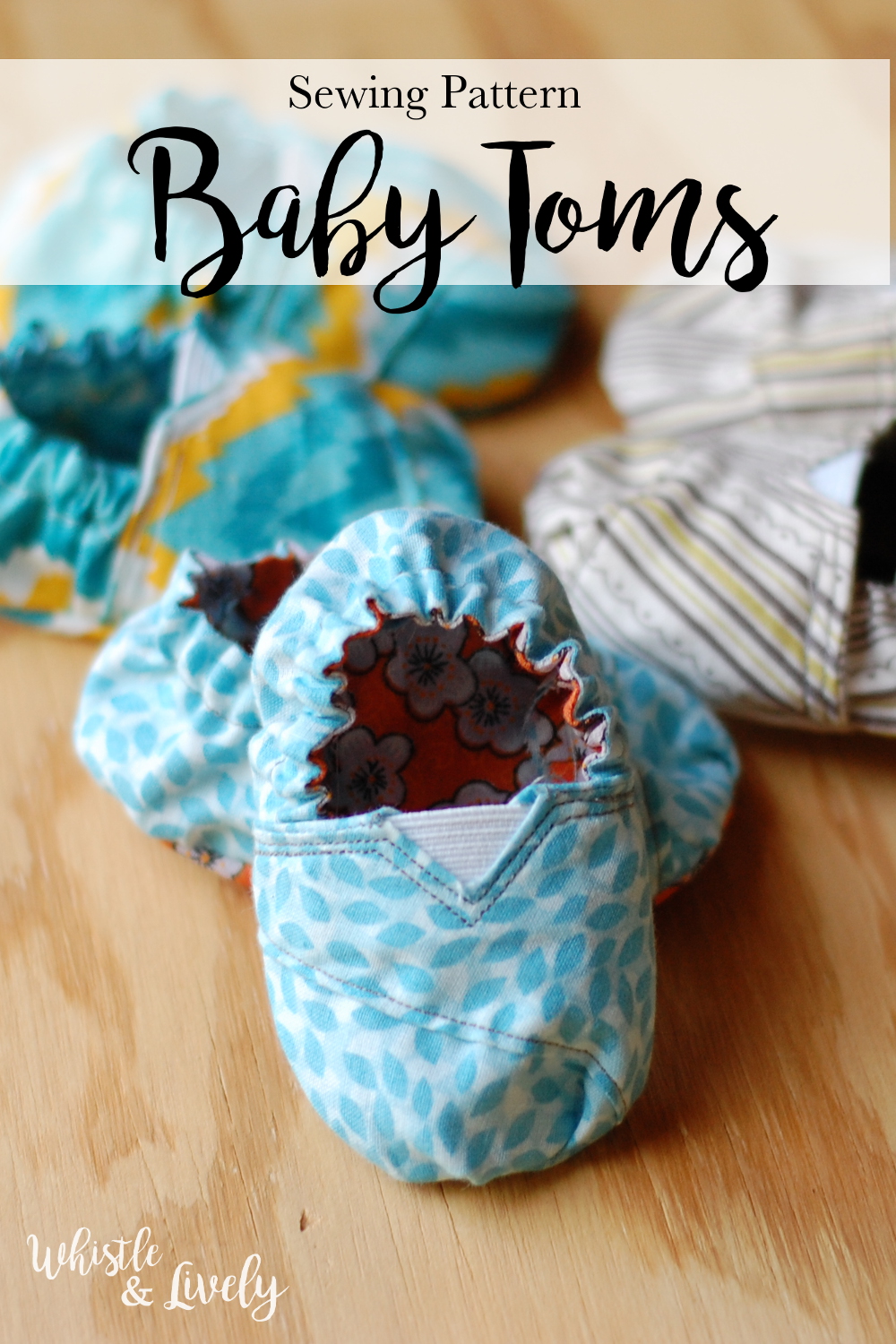 Tom's Inspired Baby Shoes - Whistle and 